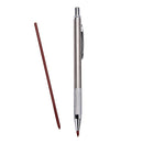 1Set 3.0mm Red Lead Holders Automatic Mechanical Pencil 6 Leads Refills New J ES