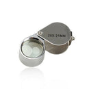 20X 21MM Jewelry Tools Loupe times Magnifying metal folding Glass Magnifier JS