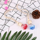 Car hanging empty glass bottles car perfume bottle pendant auto ornament JR