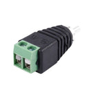 5pcs UTP Cat5 Cat6 Cable to CCTV AV Phono RCA Male Jack Plug Adapter X7A6