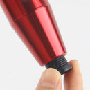 Red 18cm Long Aluminum Alloy Manual Gear Shift Shifter Lever Knob for Car Auto