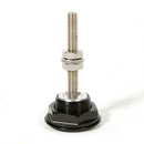30mm Push Button Hood Pins Lock Clip Kit Bonnet Lock Quick Latch (Black)