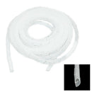 12mm x 5M Spiral Wrap Wrapping Band Wire Cable Zip Organizer White K6E5