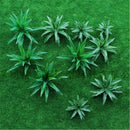 10x Green Artificial Plants Household Wedding Spring Summer Living Room Decor JR
