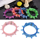 Flashing LED Rivet Party Bracelet Wristband Dance Disco Bangle Light Up Rave ~ï¼ˆ