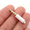 4pcs 3.5mm Stereo Headset Plug With Tail 4 pole Audio Jack Adapter Connector â„–[
