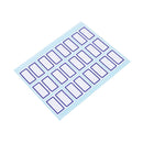 Self Adhesive Sticky White Label Writable Name Stickers Blank Note Label New JR