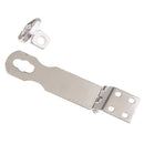 2pcs Sailing Vinyl Gate Latch Gate Locks Polished 316 Stainless Steel, 97mm