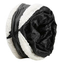 Collapsible Pet Cat Tunnel for Indoor Outdoor Suede Hideaway Tube Play Toys A