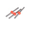 3.175mm Carbide Tungsten Corn Cutter cutting PCB milling bits CNC router bits JR