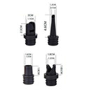 Pump Air Valve Adaptor Connector Adapter for Inflatable Boat Rubber Raft Airbed