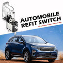 Car Illuminated LED Toggle Switch Control ON/OFF+Aircraft Missile Cover (D)
