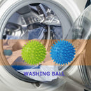 2pcs Reusable Dryer Laundry Ball Fabric Softener Ball Clothes Cleaning Tool