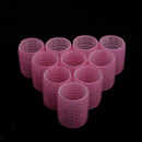 20 Pieces Plastic Salon DIY Women Self Grip Hair Rollers Waves Bangs Sticky