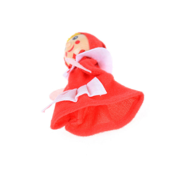Little Red Riding Hood Story Play Game Finger Puppets Toys Set Gift %ã€Š