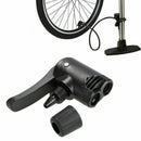 Bike Cycle Plastic Tyre Tube Replacement Presta Dual Head Air Pump Adapter B5L0