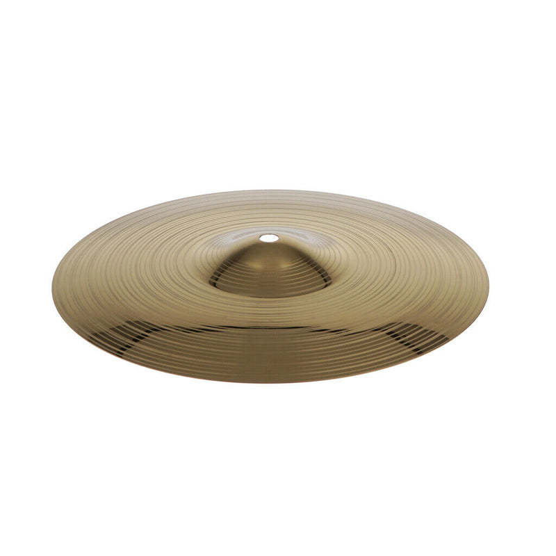 Professional Alloy Drum Cymbal Splash 12 Inch Golden Percussion Instrument