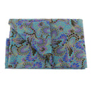 50cm Peacock Tail Pattern Cotton Fabric for Kimono Cheongsam Pillows Home Crafts