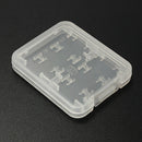 8 in1 Card  Box Protector Memory Holder TF MS Hard Case Clear Micro SD SDHC
