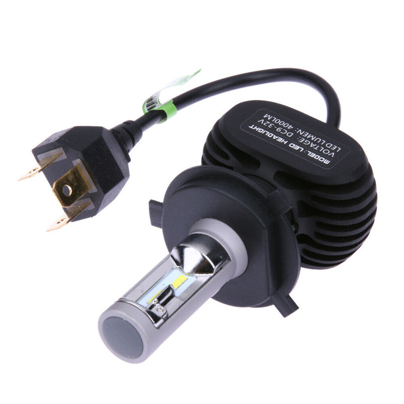 2pcs H4 50W Car LED Headlamp Vehicle Driving Headlight Front Fog Light Bulb