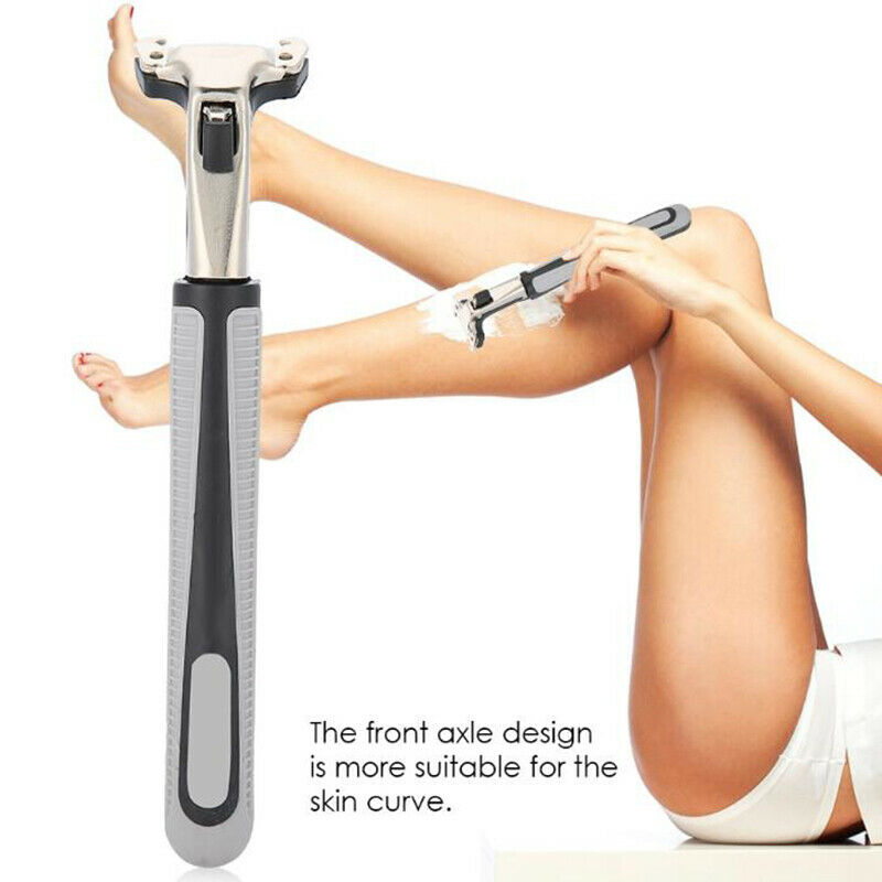 Manual Double-edged Razor Handle Anti-skid Beard Replacement Bracket Shaving Kw