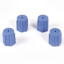 25pcs Car A/C Low Pressure Service Port Caps Low Side Charging Port Caps