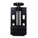 55mm Aluminum Craft Hobby Bench Table Clamp Vice Tool Black