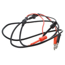 Multimeter Dual Test Hook Clip to Male Banana Plug Cable 4ft 4 in 1 K8W4
