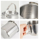 Camping Tableware Hiking Hanging Pot Kettle Tea Compact Campfire Cups Plates