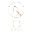 Trendy Simple Dangle Round Drop Earrings for Party Girls Jewelry For Women  L2O2