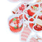 !46Pcs Cute Strawberry Dessert Diy Diary Craft Stickers Scrapbooking De JR