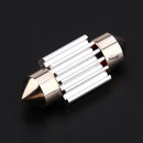 31mm 18SMD Double Pointed High Light Car 3014 LED Decoding Reading Light A