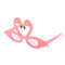 Novelty Hawaiian Flamingo Sunglasses Party Glasses Fancy Dress Costume