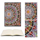 DIY Mandala Special Shaped Diamond Painting 50 Pages A5 Notebook Sketchbook
