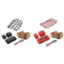 6PCS/Set Simulated Decoration Suitcase Luggage Net Shovel for TRX4 Defender