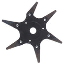 6 Teeth Brush Cutter Blade Metal Blades Trimmer Head Garden Grass Trimmer Hea OZ