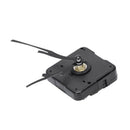 Silent Quartz Wall Clock Spindle Movement Mechanism Part Diy Repair(Black)
