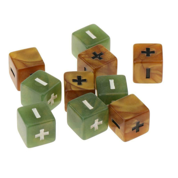 10pcs Maths Dices Game Educational Children Kids  Teaching Accessories