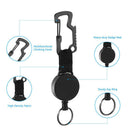 3 Pack Retractable Keychain - Heavy Duty Badge Holder Reel with Multitool C U5T3