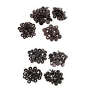 60 Sets Snap Fasteners Press Studs Sewing Rivets DIY Leather Craft 12.5/15mm