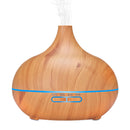 Electric Aroma Humidifier Wood Grain Essential Oil Diffuser Mini Mist Maker A