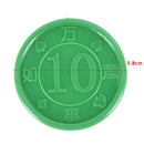 38mm 80Pcs Poker Chips Bingo Markers for Fun Family Club Carnival Bingo G zq3C