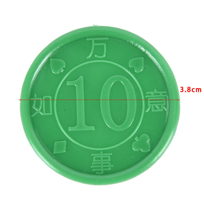 38mm 80Pcs Poker Chips Bingo Markers for Fun Family Club Carnival Bingo G zq3C