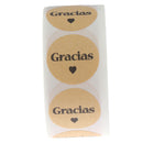 500x Gracias Spanish Thank You labels Stickers scrapbooking stationery sticke3C
