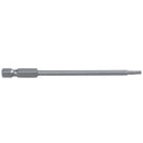 10 Pcs Hex Shank Magnetic 2.8mm Torx T10 Security Screwdriver Bit
