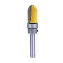 1pc 1/4in SH 5/8in  Full Length Ball Round Nose Router Bit Milling Cutter A