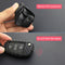 For Audi Car Auto Remote Carbon Fiber Key Case Holder Chain A1 A3 S3 Q3 Q7 TT