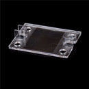 2PCS Single Phase Solid State Relay SSR Safety Cover Clear Plastic Covers JR