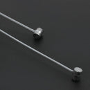 Front Rear Bicycle brake cable Wire 2 Pcs for Bicycle Bike
