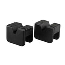 4Pcs Floor Jack Mat Adapter for Jack Stand Rubber Slotted Frame Welds Protector